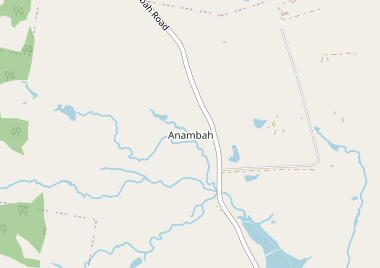 Anambah map