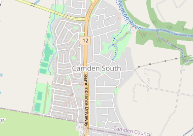 Camden South map