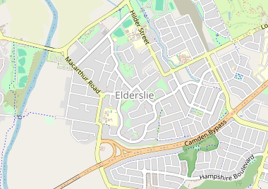 Elderslie map