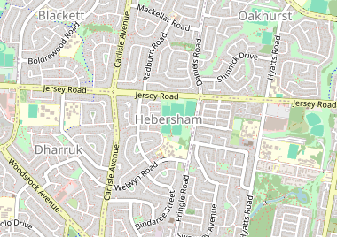 Hebersham map