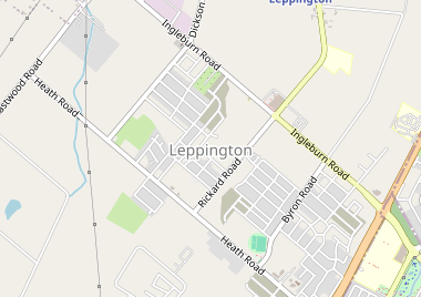 Leppington map