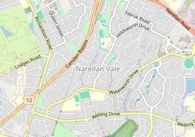 Narellan Vale map
