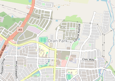 Oran Park map