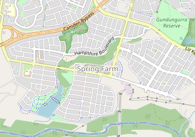 Spring Farm map